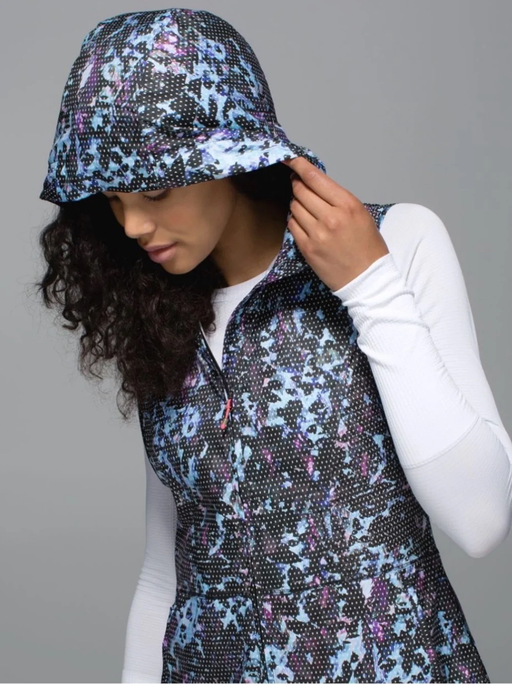 Lululemon Pack It Vest Floral Sport Tranquil Women’s 6